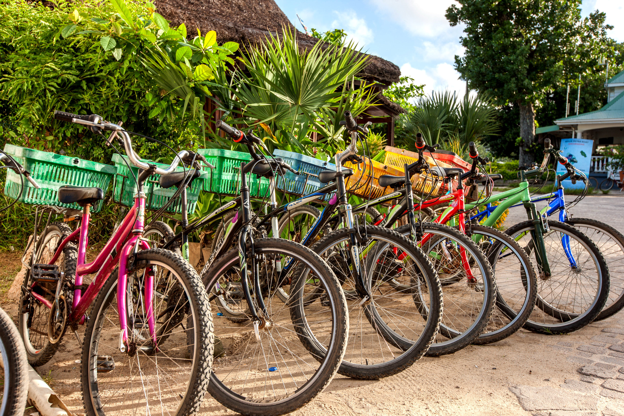 Велосипеды - лучший транспорт для передвижения по островам