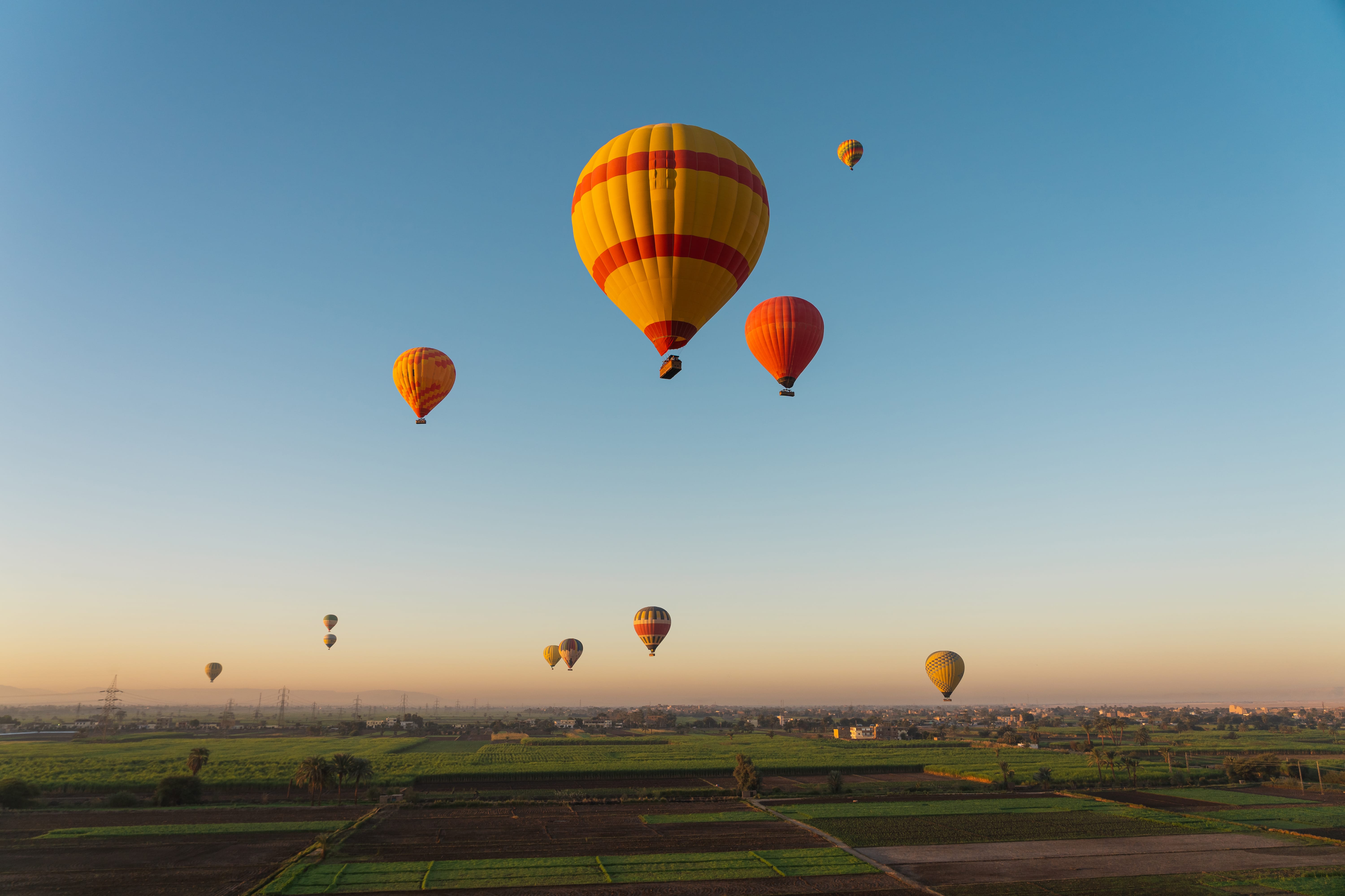 Воздушные шары над Луксором