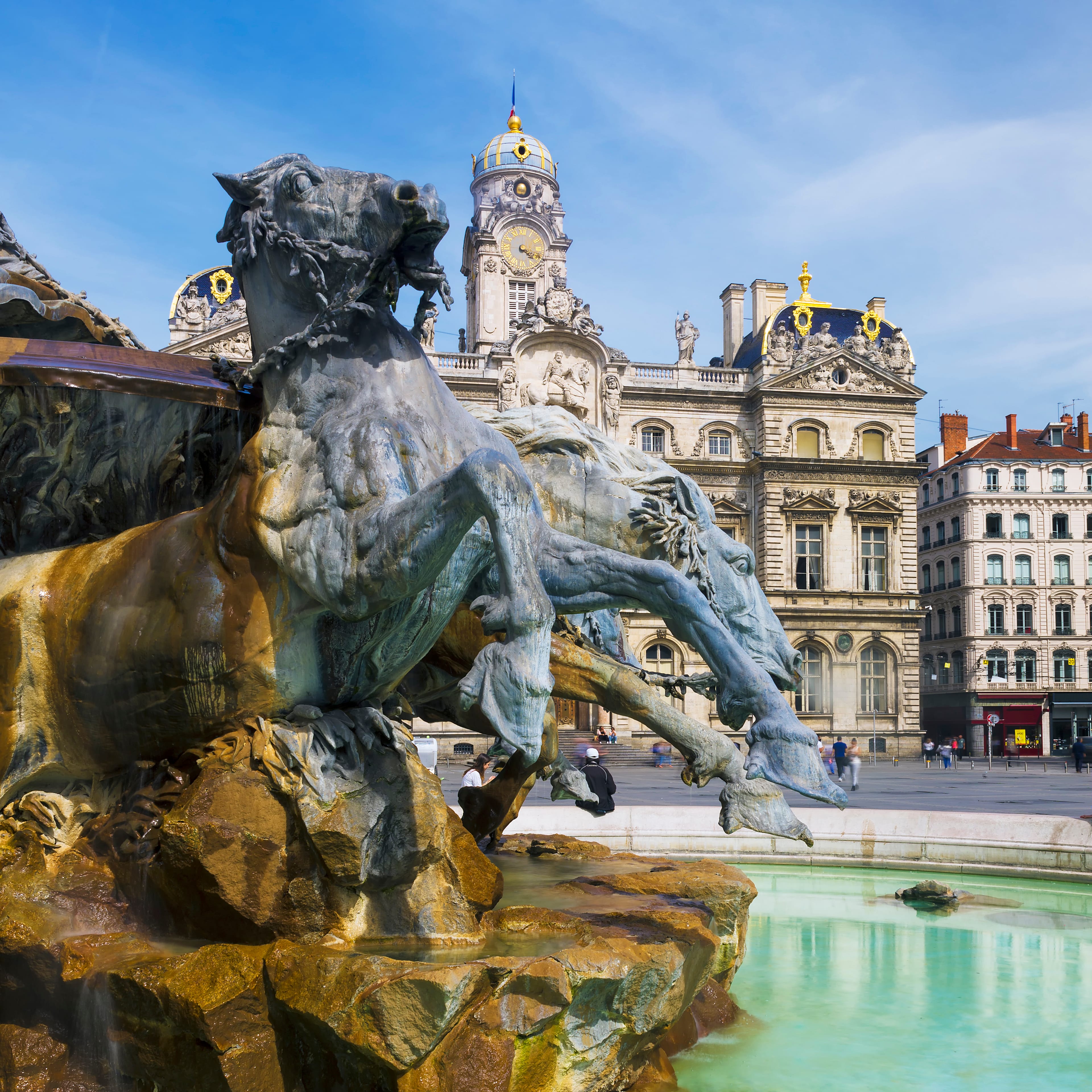 Фонтан Бартольди, Лион (Франция)