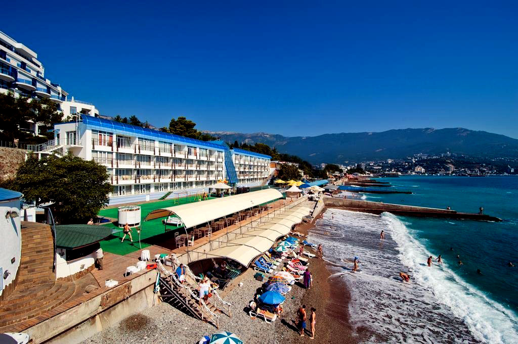 Пляж отеля Отель Левант