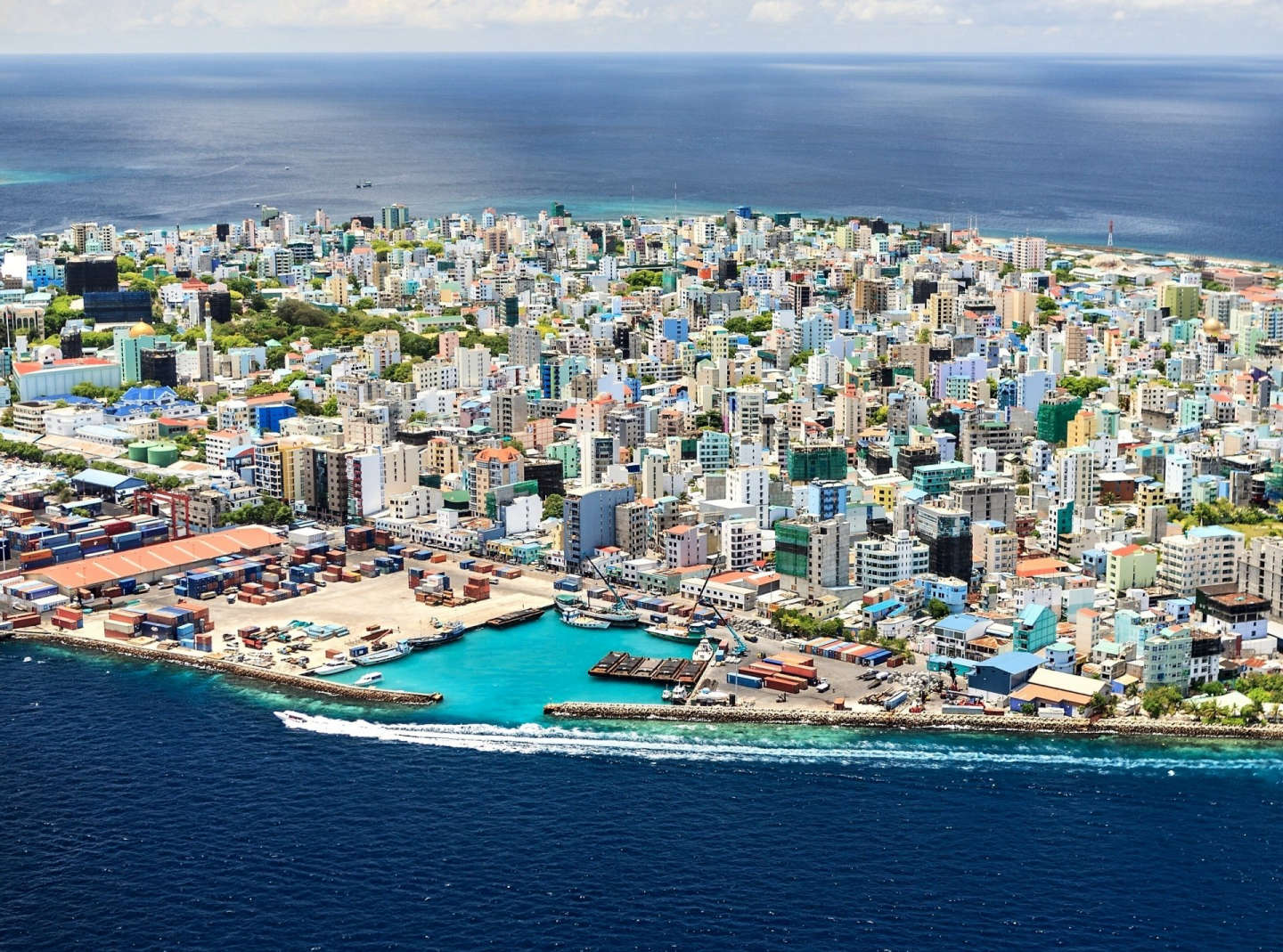 Столица Мальдив — Мале
