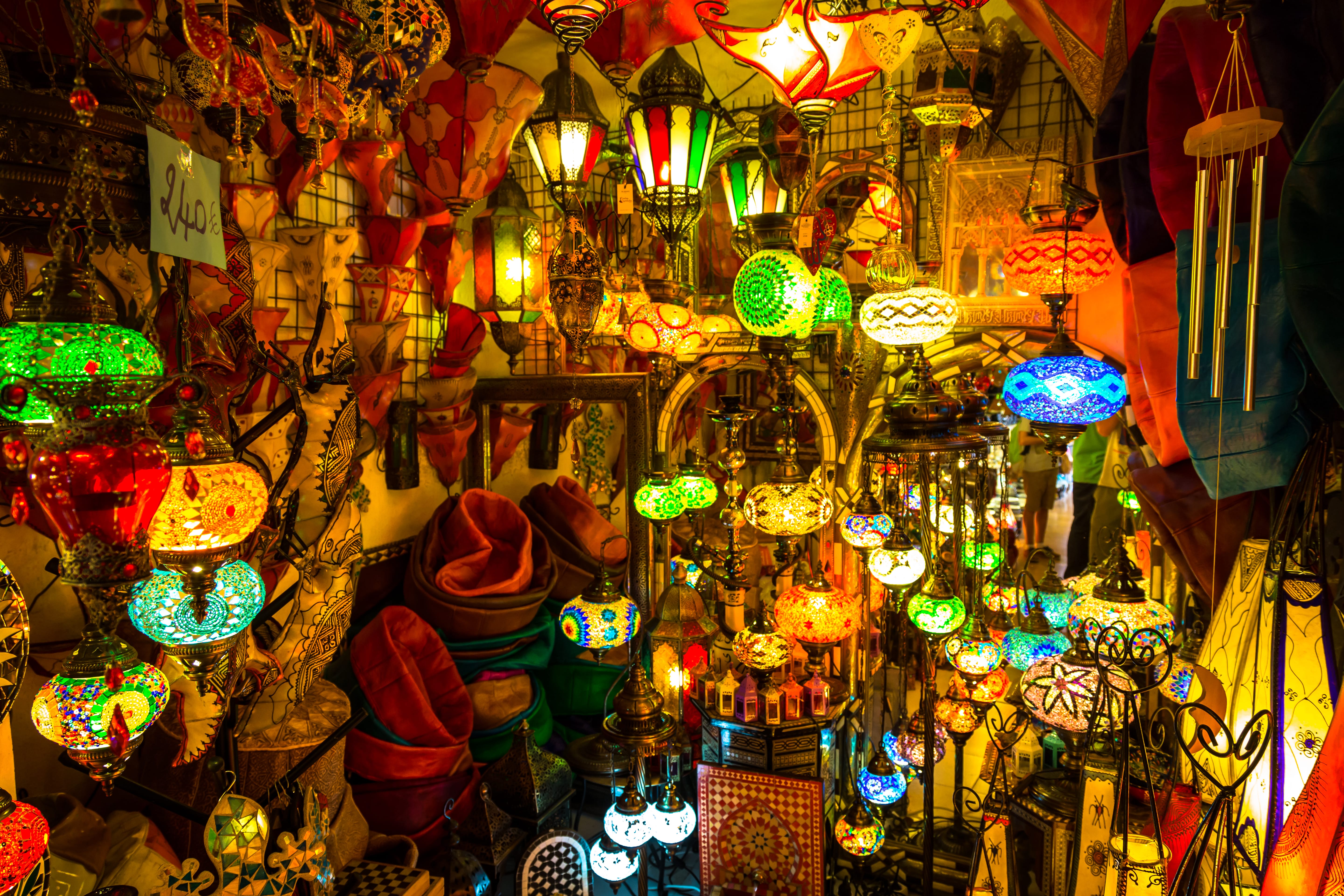 Сувениры с рынков Марракеша, Марокко