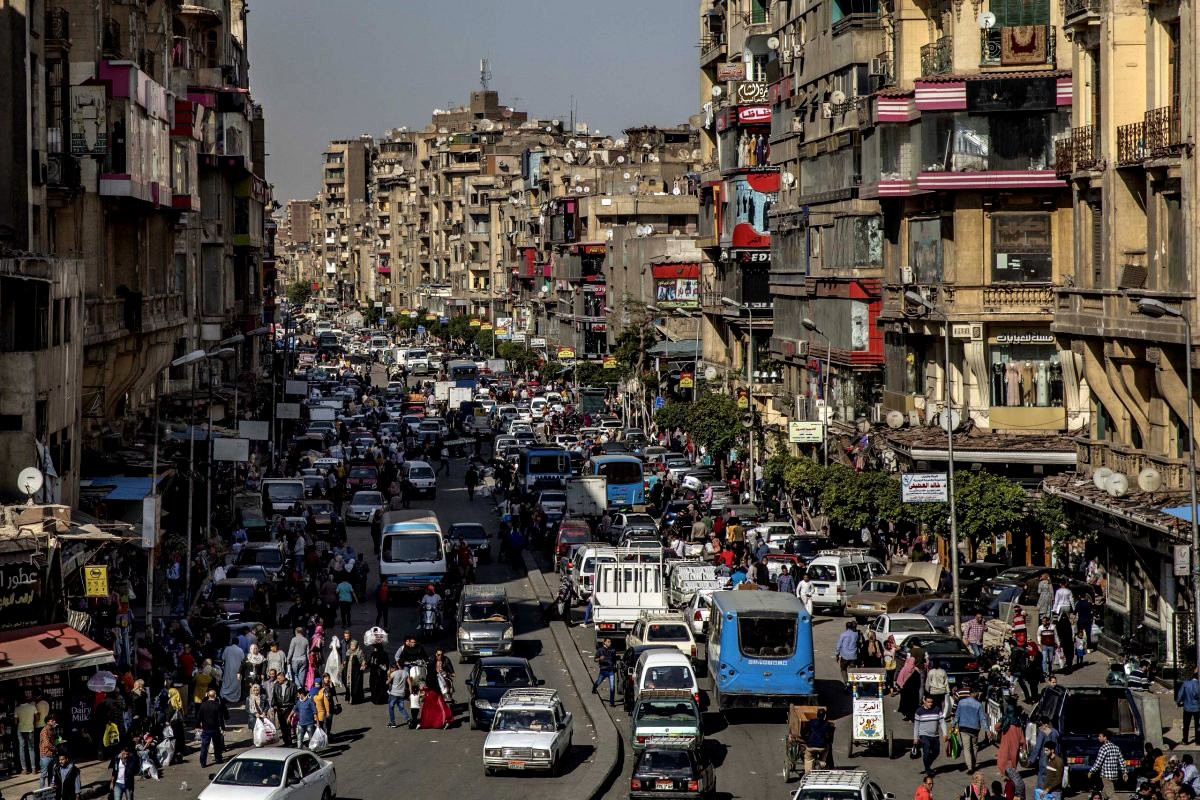 Пробки - постоянная и очень острая проблема Египта