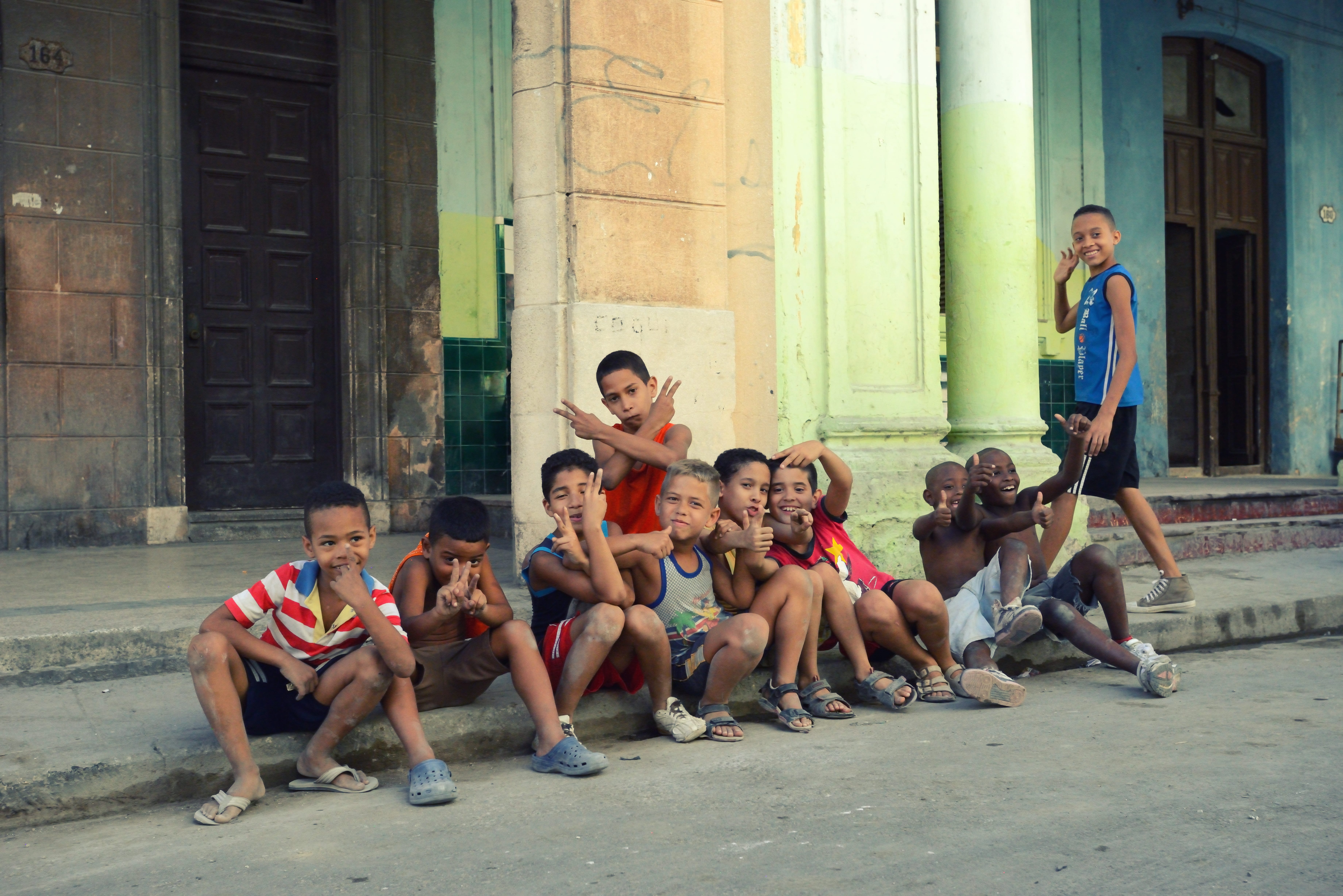 Дети на улицах Гаваны