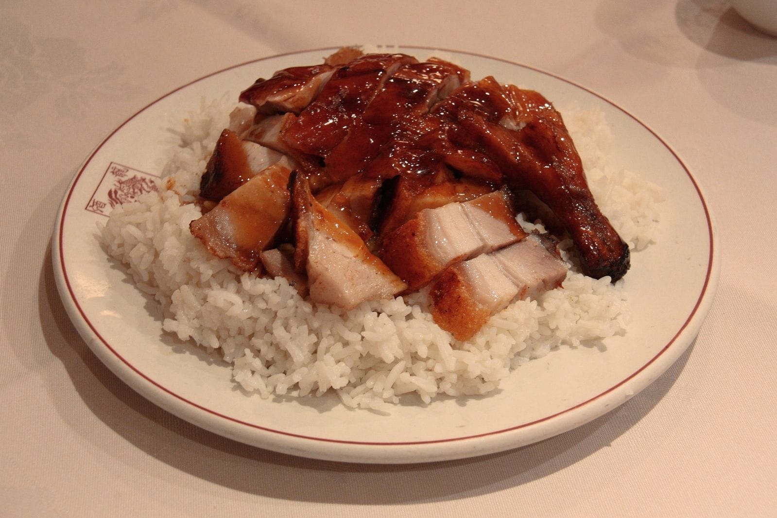 Жареная курица с рисом