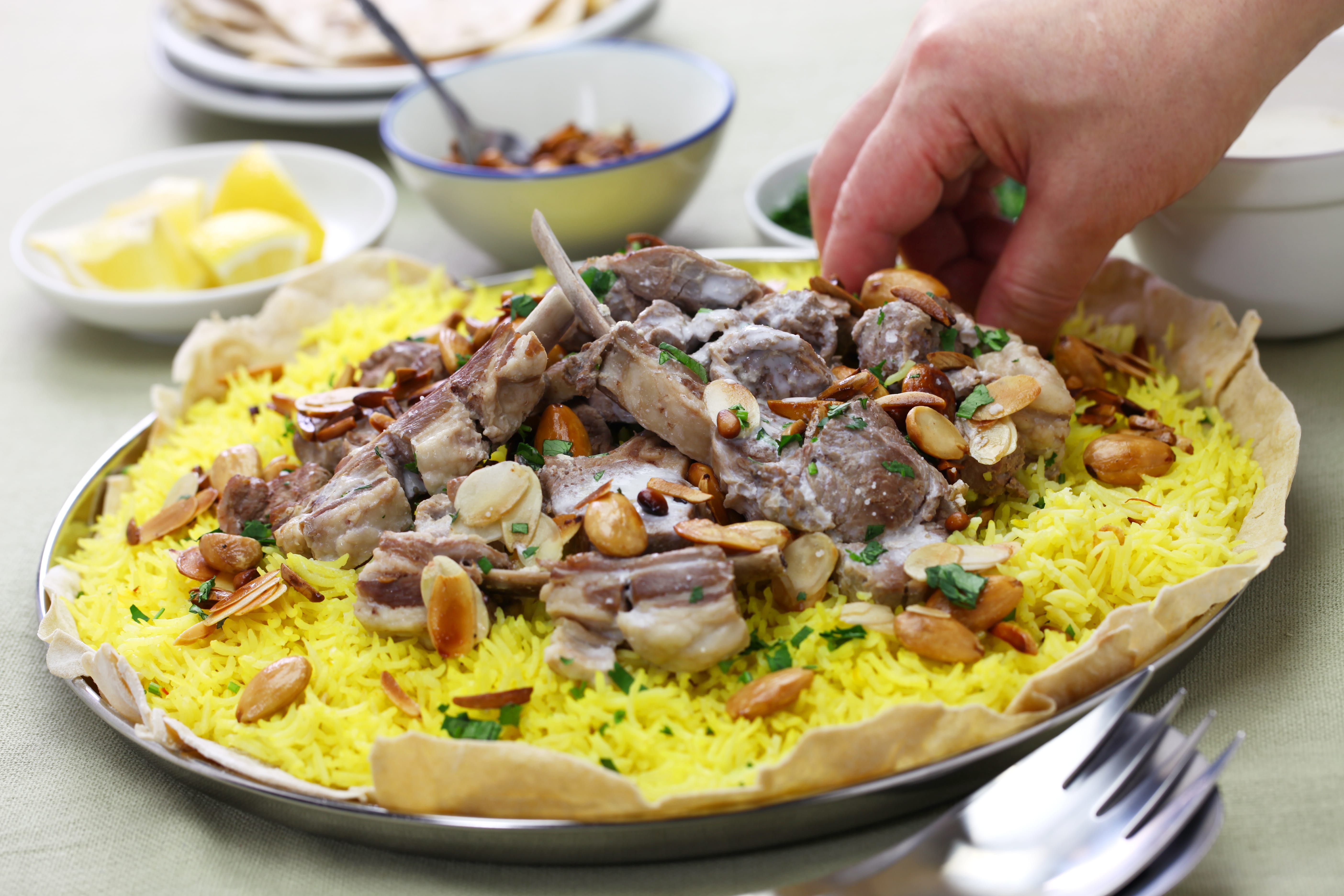 Мансаф – национальное блюдо Иордании