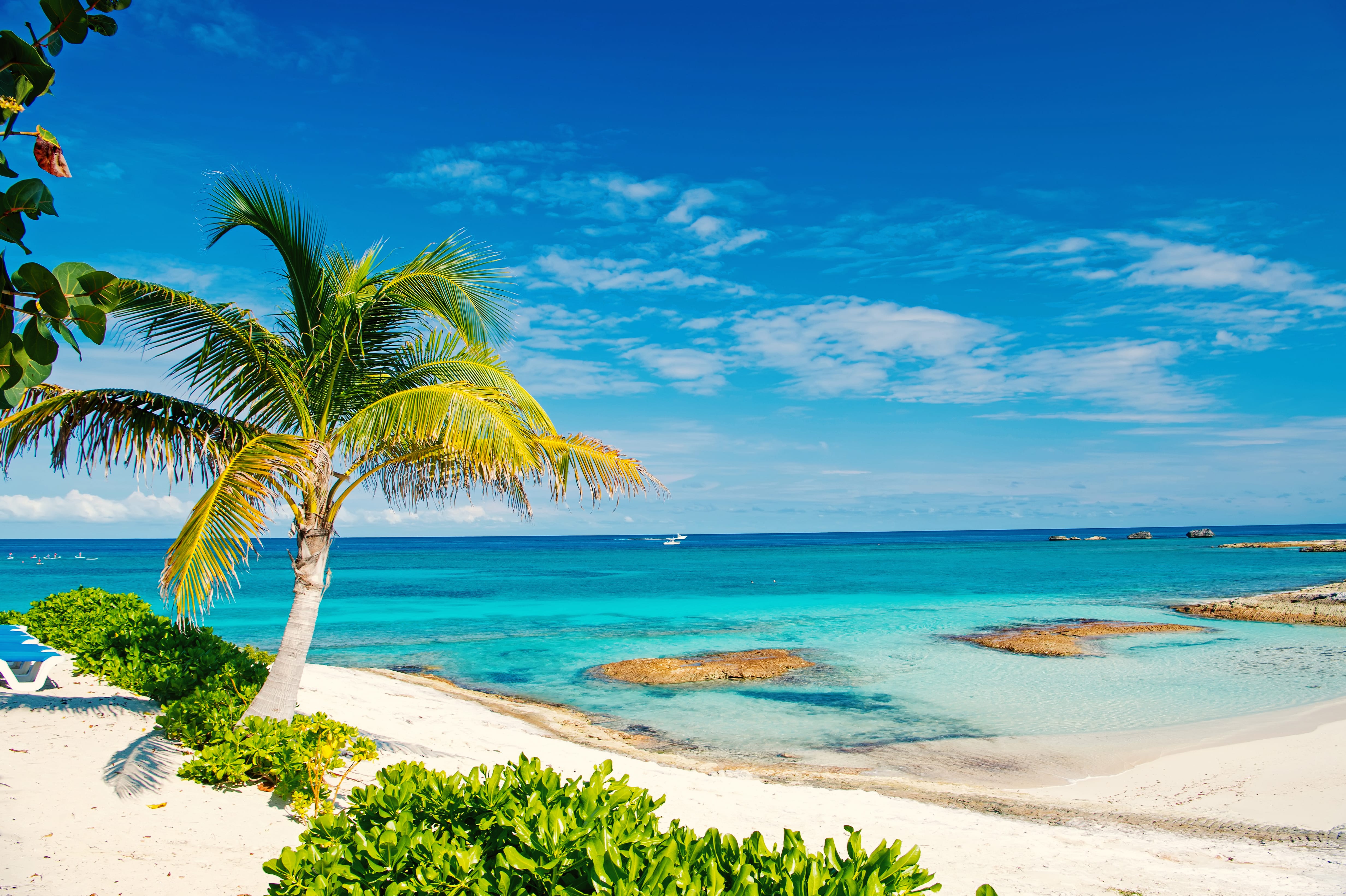 Багамы привлекают путешественников высокими температурами и небольшим количеством осадков