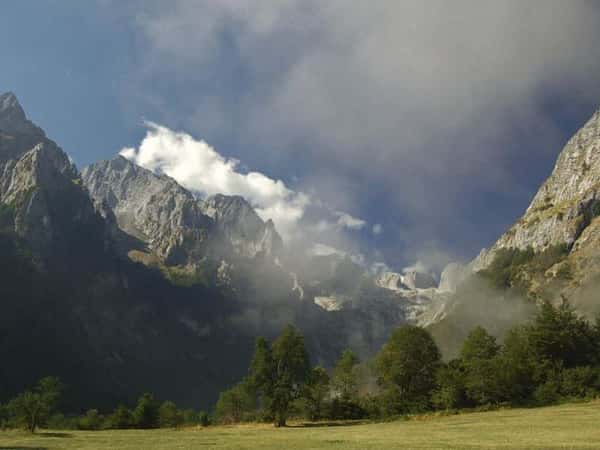 Горная гряда Проклетие - балканские Альпы