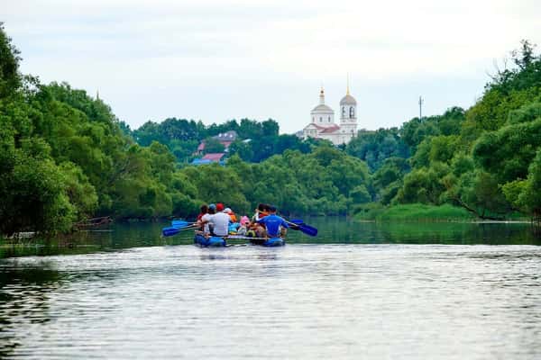 Сплав по Протве с обзорной экскурсией по Боровску