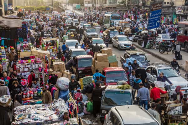 Пробки - постоянная и очень острая проблема Египта