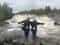 Знакомство с Кольском полуостровом для нас началось с поездки к водопадам.
